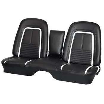 1967 Camaro Convertible Deluxe Front and Rear Bench Seat Upholstery