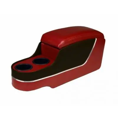 1964 - 1972 Chevelle & El Camino Deluxe Two-Tone Center Console w/Chrome Trim