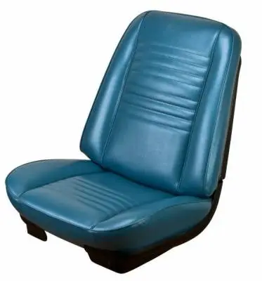 1967 Chevelle Convertible Front Bucket and Rear Bench Seat Upholstery thumbnail 3