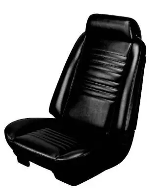 1967 Chevelle Convertible Front Bucket and Rear Bench Seat Upholstery thumbnail 4
