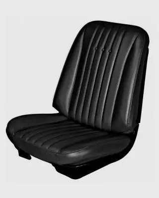 1968 Chevelle Coupe, Convertible Front Bucket Seat Upholstery