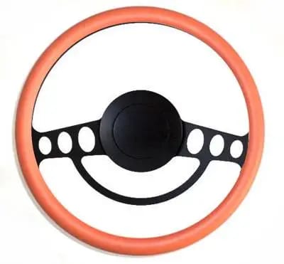 Replacement 14" Muscle Style Steering Wheel Half-Wrap, Your Choice of Color thumbnail 11