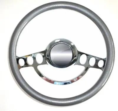 Replacement 14" Muscle Style Steering Wheel Half-Wrap, Your Choice of Color thumbnail 4