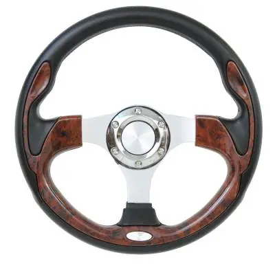 12.5" Burlwood Pursuit Classic II Performance Steering Wheel