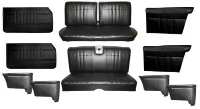 1965 Impala Standard Bench Seat Upholstery & Panel Package 2