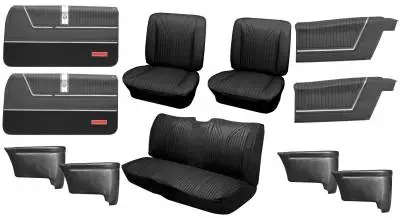 1965 Impala SS Bucket Seat Upholstery & Panel Package 2