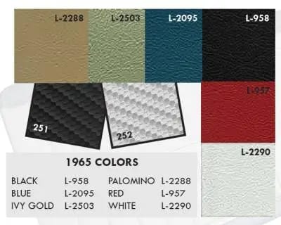 1965 Mustang Standard Touring II Front Bucket Seats thumbnail 3
