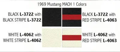1969 Mustang MACH I Touring II Front Bucket Seats thumbnail 6