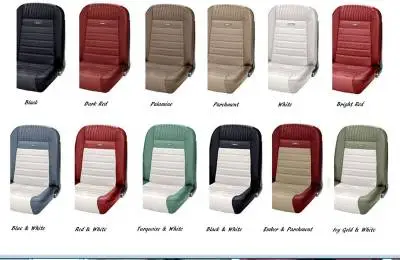 1964 - 66 Mustang OEM Style Deluxe Sport II Pro Series Seats by TMI thumbnail 3