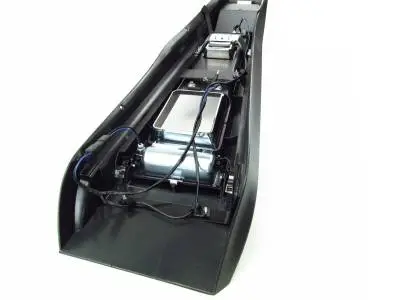 1969 Mustang Deluxe Full Length Console with Wood Trim W/Auto Trans thumbnail 4