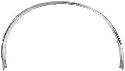 4 Pc 71-73 Mustang Wheel Opening Molding Set (Chrome) thumbnail 5
