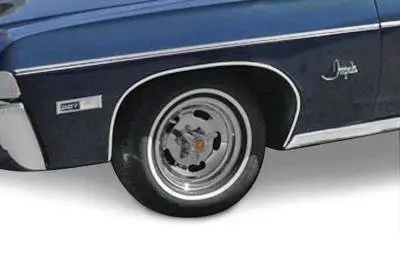 B1399 - 1968 Impala / Full Size Wheel Opening Molding Set thumbnail 2