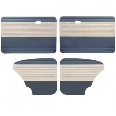 1949-1978 Bug, 2 Tone, Horizontal Panels, Front & Rear, w/o Pockets