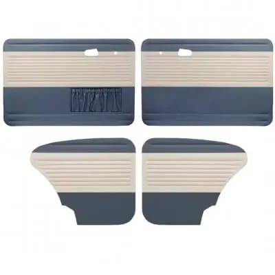 1949-1978 Bug, 2 Tone, Horizontal Panels, Front & Rear, with DS Pocket