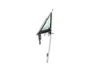 Vent Window Complete Assembly W/tinted Glass For 1965-66 Mustang Passenger Side, Clear or Tinted