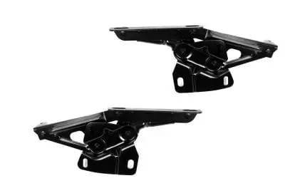 1964-66 Mustang Black Replacement Hood Hinges -- Pair -- Right & Left Hinge