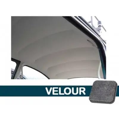 1947 - 67 Volkswagen Bug Sedan Original Style Headliner, W/Post Mat. - Velour or Tweed thumbnail 2