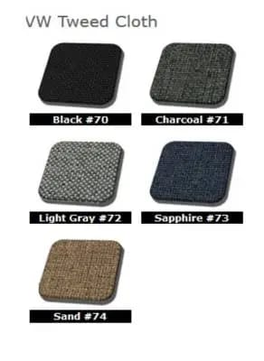 1947 - 67 Volkswagen Bug Sedan Original Style Headliner, W/Post Mat. - Velour or Tweed thumbnail 4