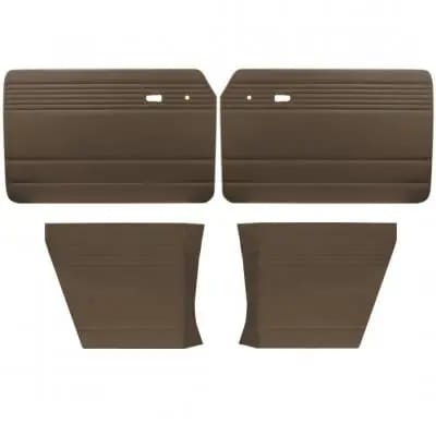 Door Panel Set for 1961 - 74 Type III Notchback, Vinyl, With or Without Pockets - 4 pc. Set thumbnail 2