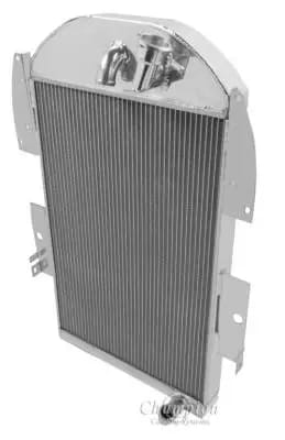 1934-1936 Chevy Pick Up Truck w/Inline Six Champion Three Row Radiator CC3436 thumbnail 3