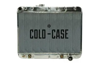 66-67 GTO Aluminum Radiator W/O AC MT Cold Case Radiators