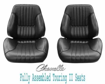 1968 Chevelle & El Camino Touring II Front Bucket Seats Assembled