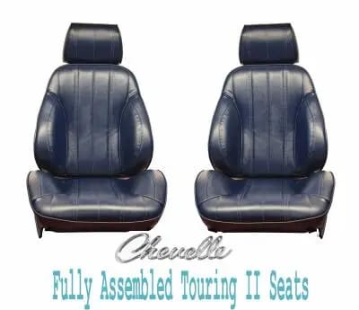 1966 Chevelle & El Camino Touring II Front Bucket Seats Assembled
