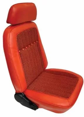 1969 Camaro Deluxe Houndstooth OE Reclining Front Bucket Seats thumbnail 2