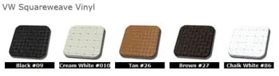 1958-64 VW Volkswagen Bug Beetle Convertible Original Style Seat Upholstery, Front and Rear thumbnail 3