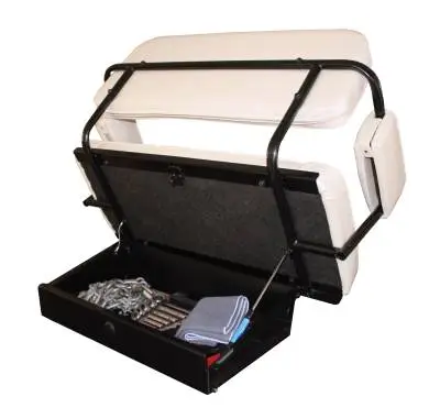 1968-77 Bronco Assembled Rear Jump Seat with Storage Compartment thumbnail 2