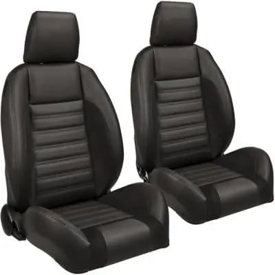 TMI Pro Series Sport R Low Back w/Headrests Bucket Seats for Camaro