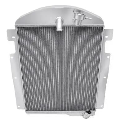 1937 Chevy Pick Up Truck w/Inline Six Champion Three Row Radiator CC3738 thumbnail 3
