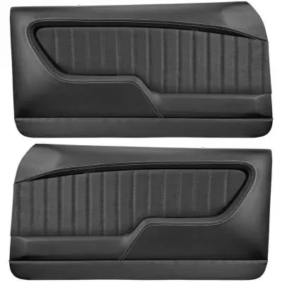 1968 - 1972 Nova 2 door Coupe Molded Sport  Door & Rear Quarter Panel Set thumbnail 2