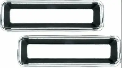 1967 Camaro Standard Complete Replacement Tail Light Set, Bezels, Lens, Right & Left thumbnail 2