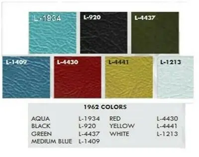 1962 Impala Convertible SS Interior Kit 1 w/Seat Upholstery and Panels thumbnail 2