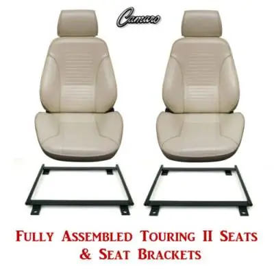 1969 Camaro Standard Touring II Front Bucket Seats Assembled