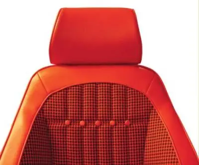1967-1968 Camaro Touring II Front Bucket Seats Assembled, Houndstooth thumbnail 3