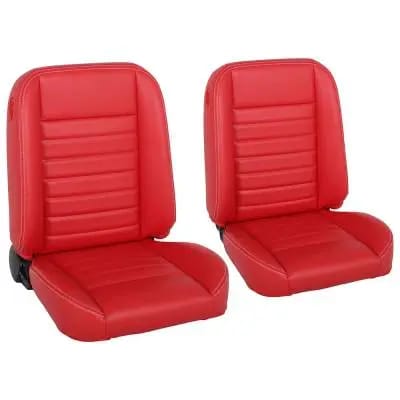 Cruiser Classic Universal Bucket Seats - Red thumbnail 2