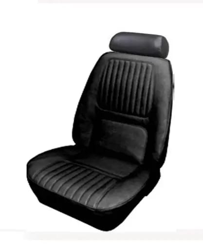 1970 Camaro Deluxe Front Lowback Bucket Seat and Rear Bench Seat Upholstery