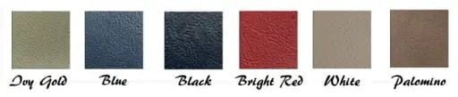 Pony Deluxe Seat Backs for 1964 1/2 - 1966 Mustang All Models (Front Only)