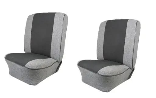 Front & Rear Cloth 12" Insert Upholstery, 1961-74 VW Type III, Notchback & Fastback, W/Armrest