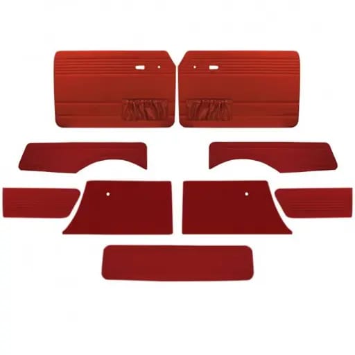 Full Panel Set for 1968 - 74 Type III Squareback, Vinyl, With or Without Pockets - 9 pc. Set