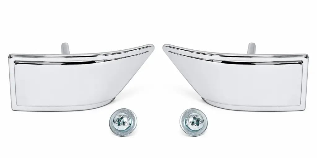1973-1979 Ford F100 F150 F250 F350 & 1978-1979 Bronco Inside Door Handles Chrome – Pair LH RH