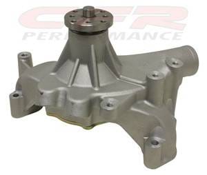 Chevy Big Block High Volume Long Water Pump 1969 to 1987 Natural Finish