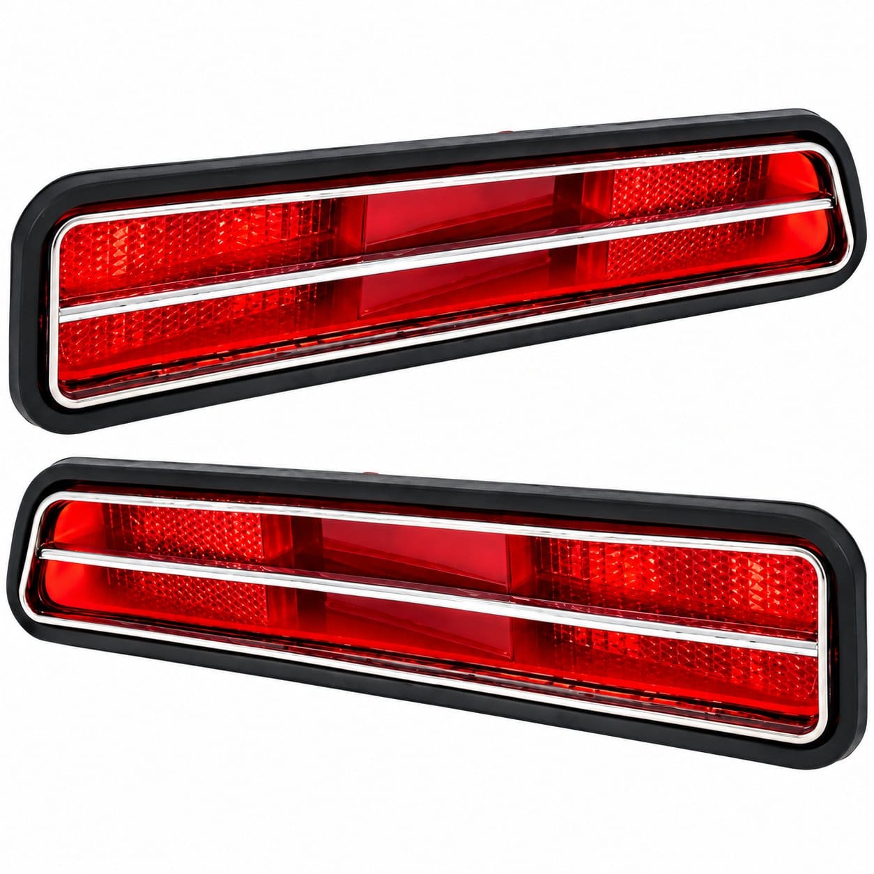 1969 Chevrolet Camaro RS Tail Light Lens Set – Driver & Passenger Side – LH RH – OER
