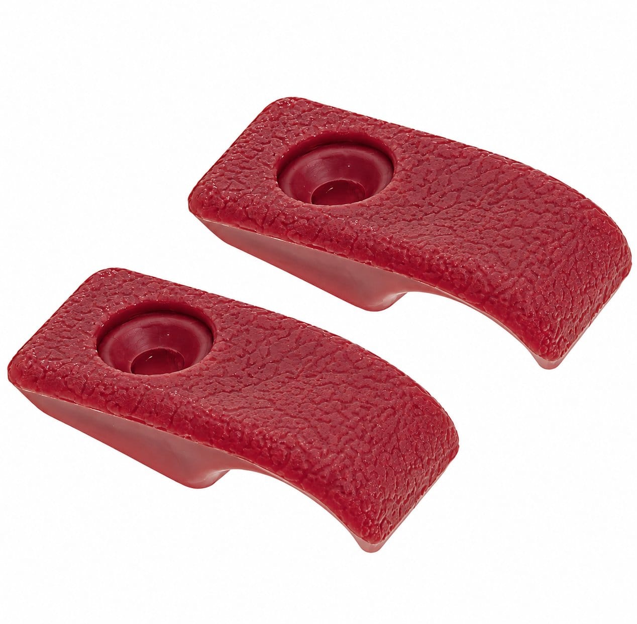 1973-1981 Buick Chevrolet Pontiac Oldsmobile Interior Coat Hanger Hooks – Red – Pair