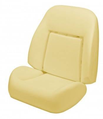1969 Camaro Coupe, Convertible Deluxe Sport Seat Bucket Seat Foam