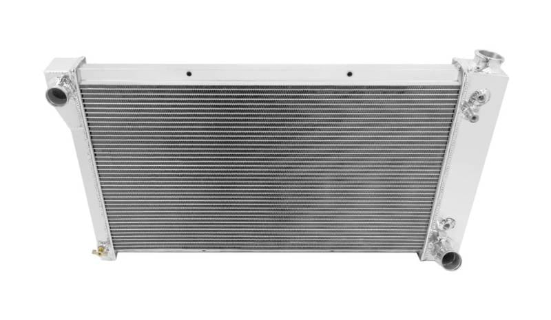 Champion Three Row All Aluminum Radiator w/Fans, Relay for 1967-1972 Chevy Blazer and Suburban, GMC Jimmy CC369