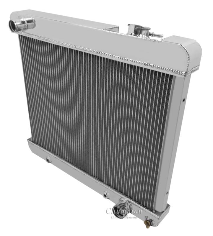 Champion Three Row Aluminum Radiator for 1962 - 1966 Chevy, Pontiac, Olds, C/K CC284