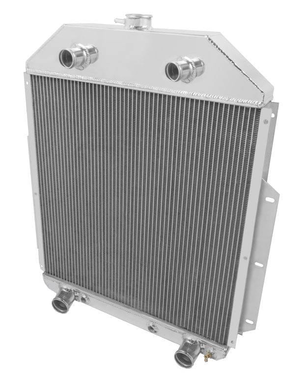 Champion Two Row Aluminum Radiator for 1942-1952 Ford Truck w/Flathead V8 EC4252FH